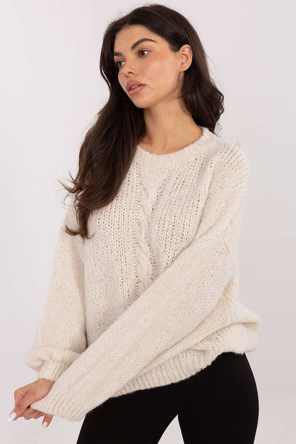 Pull femme décontracté – Lyanna blanc cassé universelle | Zachoo