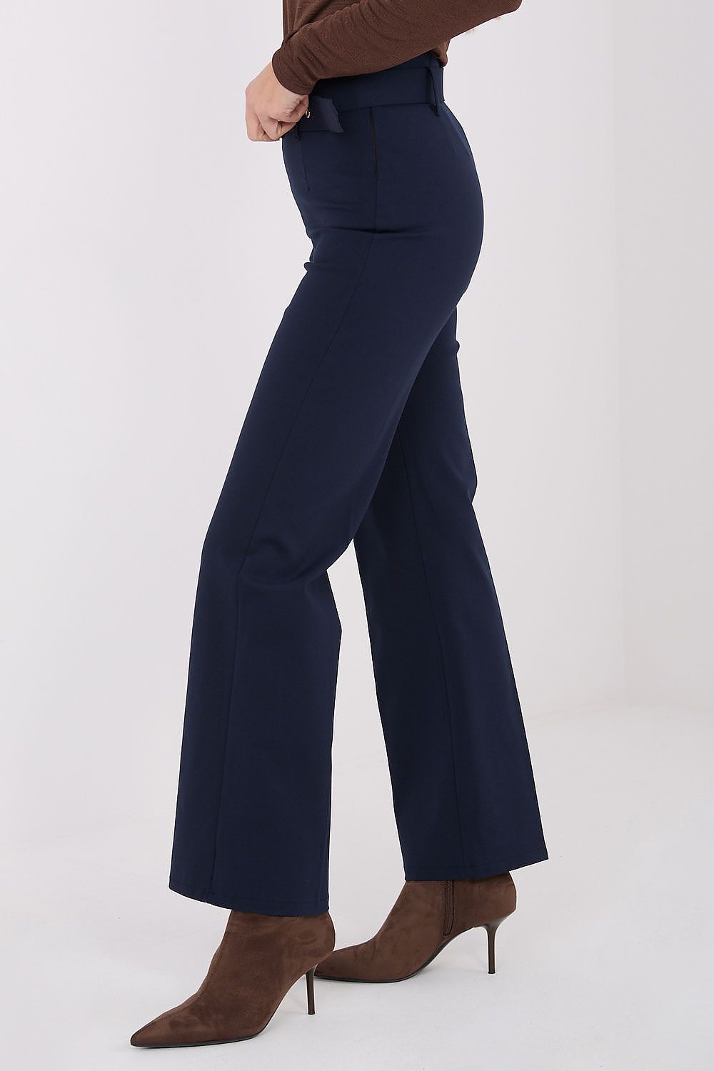Pantalon femme élégant en viscose – Elenya | Zachoo