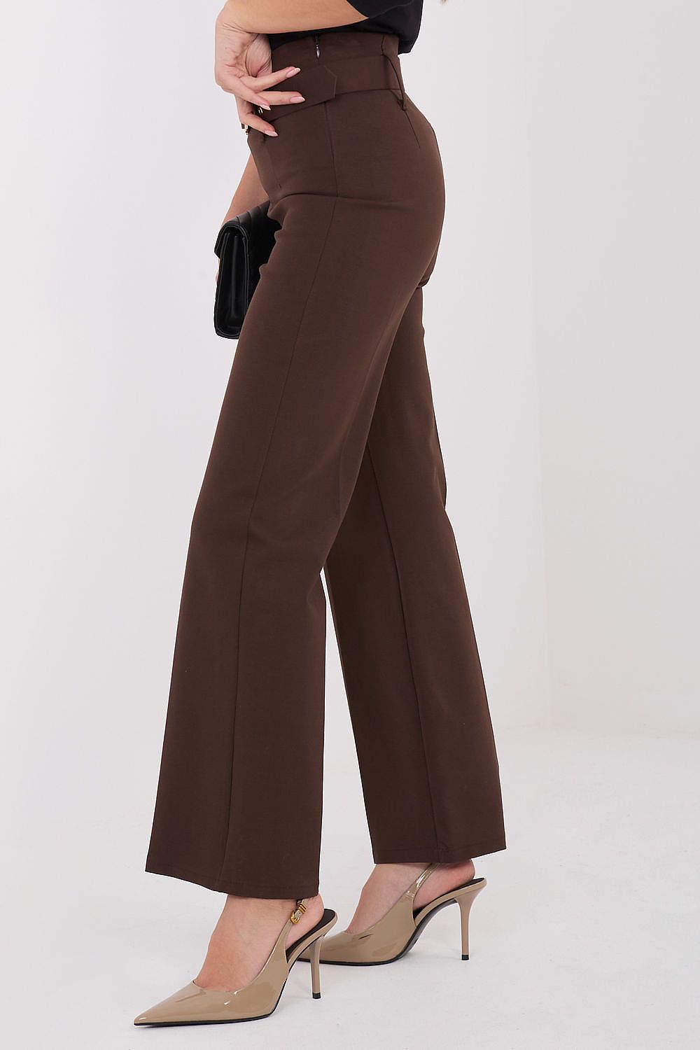 Pantalon femme élégant en viscose – Elenya | Zachoo