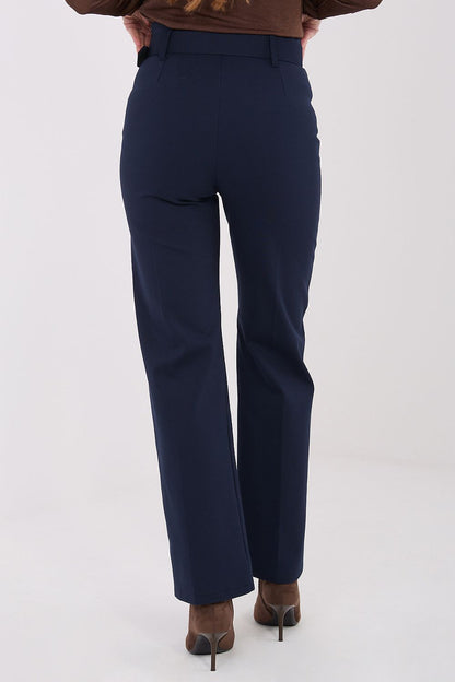 Pantalon femme élégant en viscose – Elenya | Zachoo