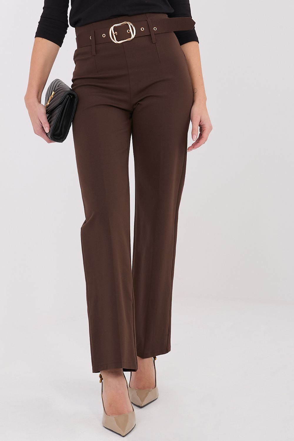 Pantalon femme élégant en viscose – Elenya | Zachoo