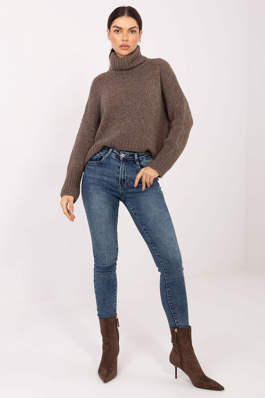 Jeans femme skinny fit taille régulière – Linerra bleu | Zachoo