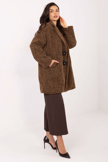 Manteau femme avec broches – Eloria | Zachoo