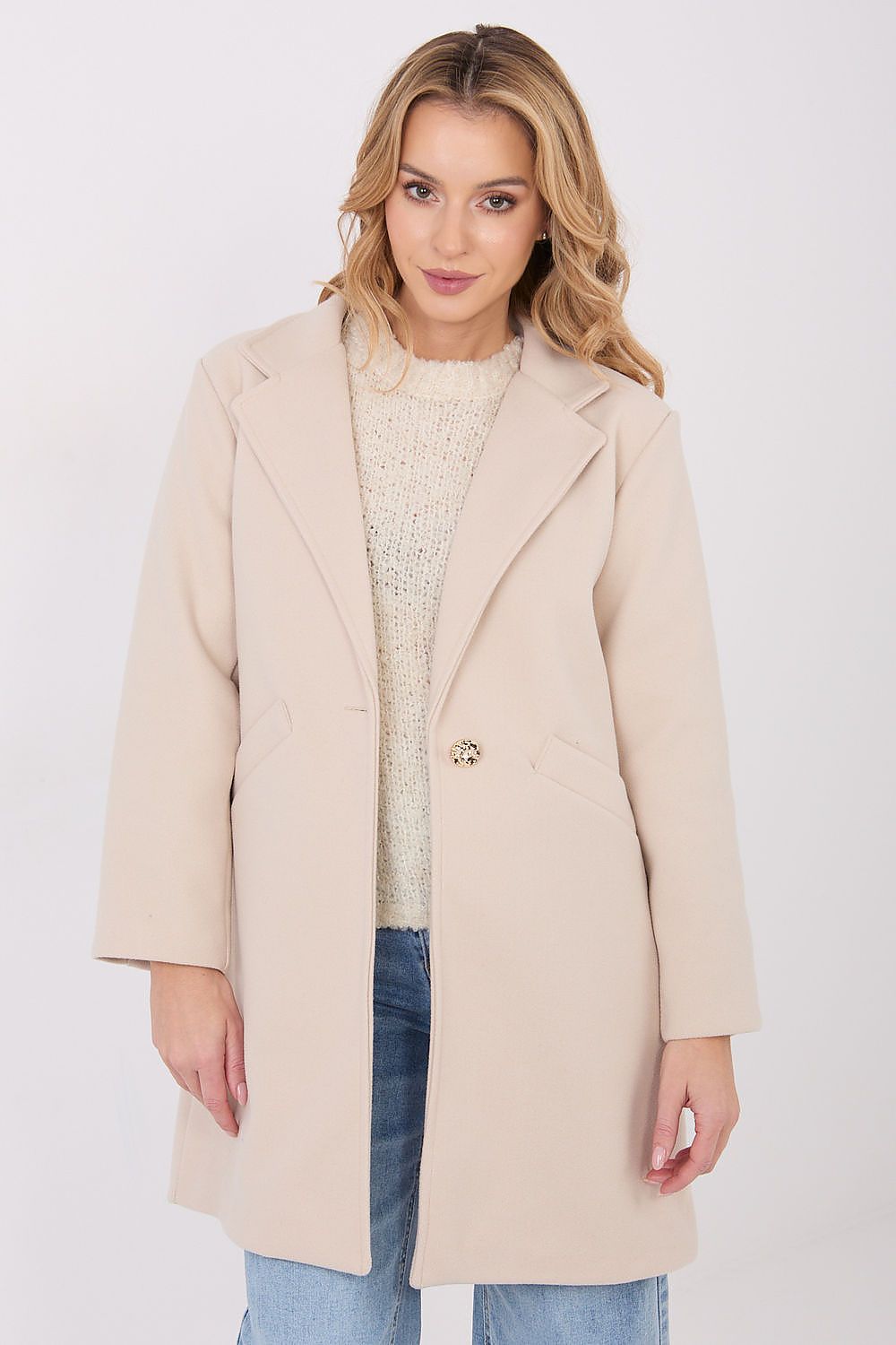 Manteau femme – Serenya beige universelle | Zachoo