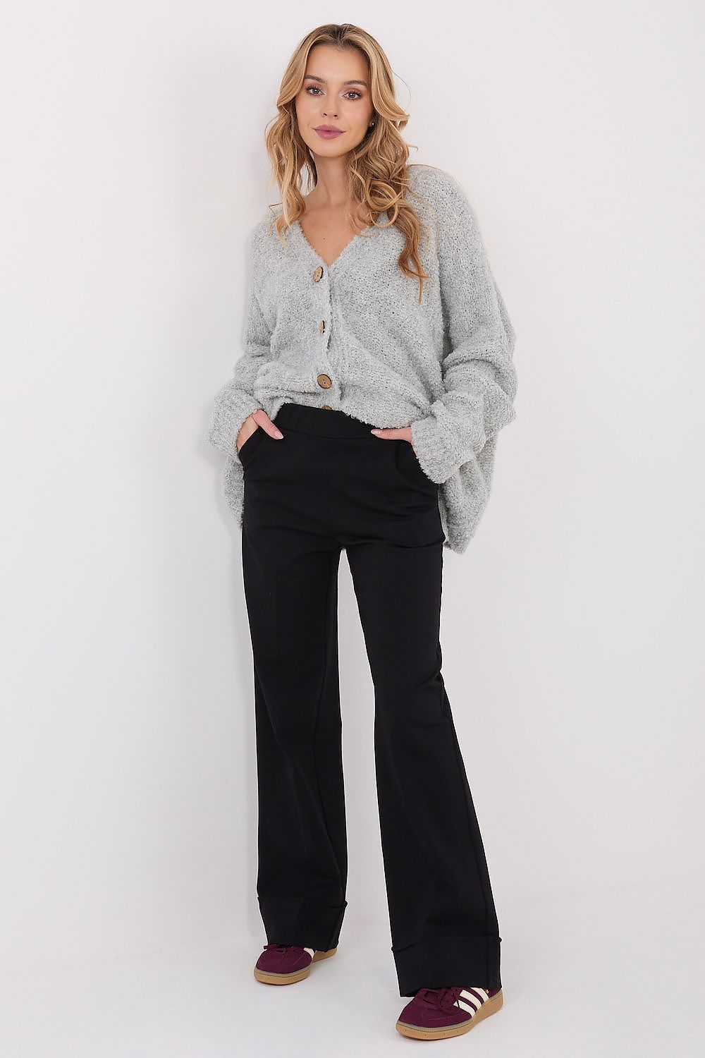 Pantalon femme coupe large en viscose – Serenya | Zachoo