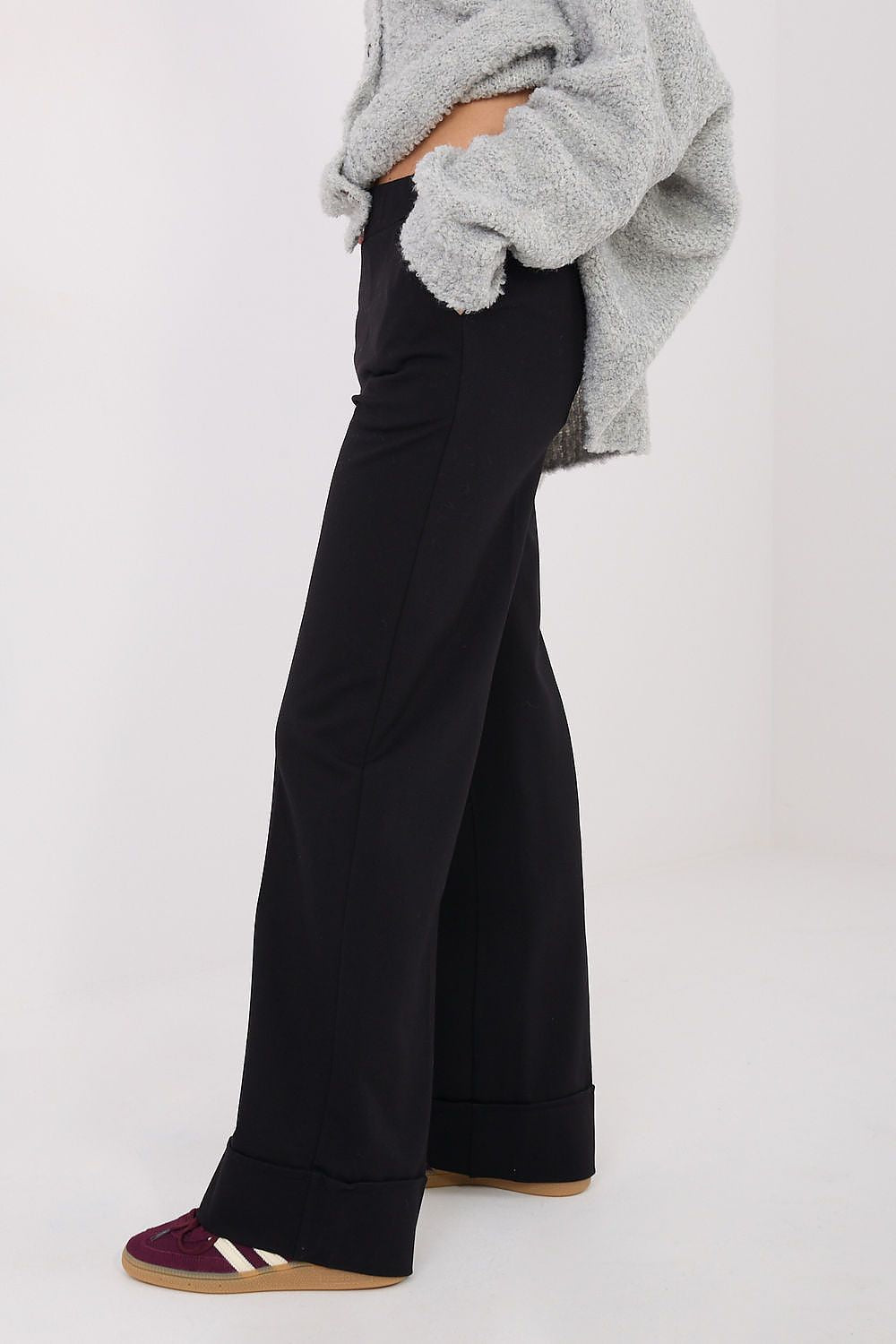 Pantalon femme coupe large en viscose – Serenya | Zachoo