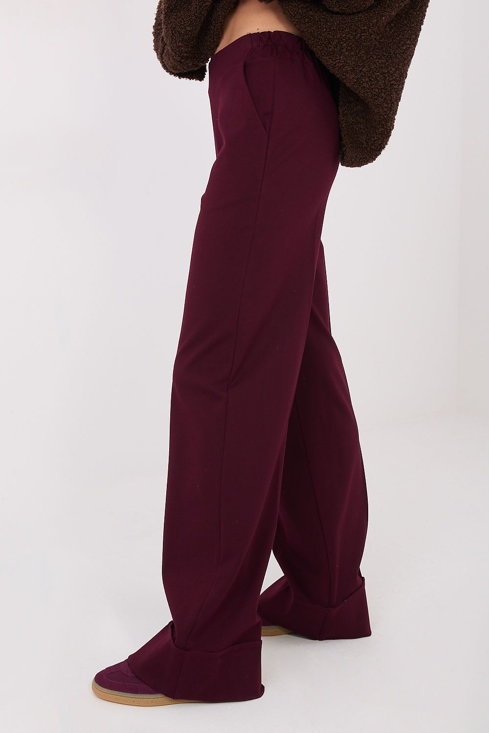 Pantalon femme coupe large en viscose – Serenya | Zachoo