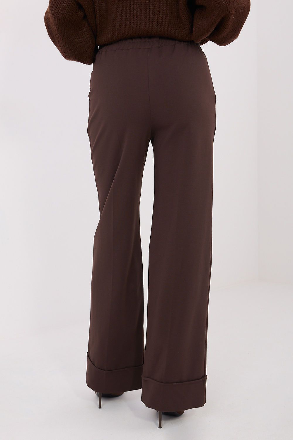 Pantalon femme coupe large en viscose – Serenya | Zachoo