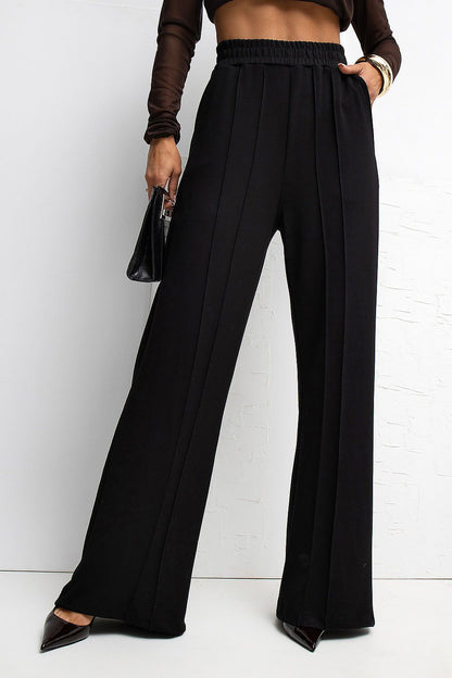Pantalon femme de survêtement en viscose – Meliora noir | Zachoo