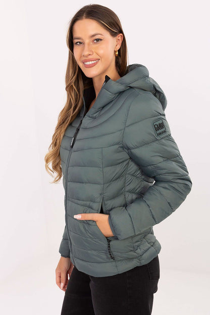Veste femme matelassée en polyamide avec capuche – Nivara | Zachoo