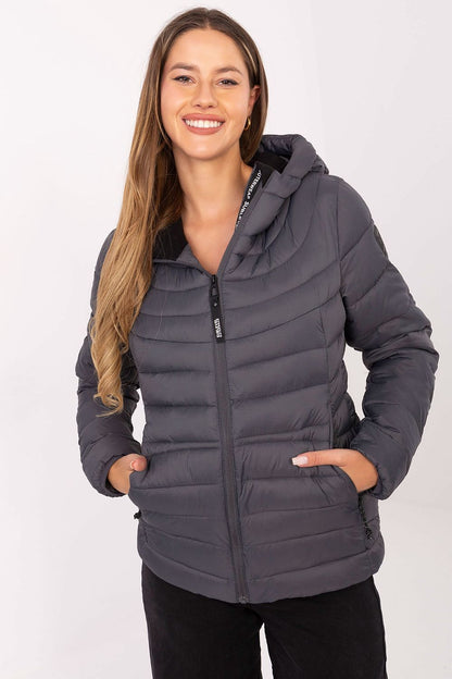 Veste femme matelassée en polyamide avec capuche – Nivara | Zachoo