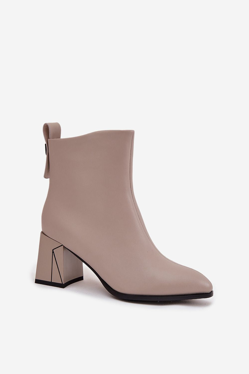 Bottines femme en cuir naturel – Colonnia | Zachoo