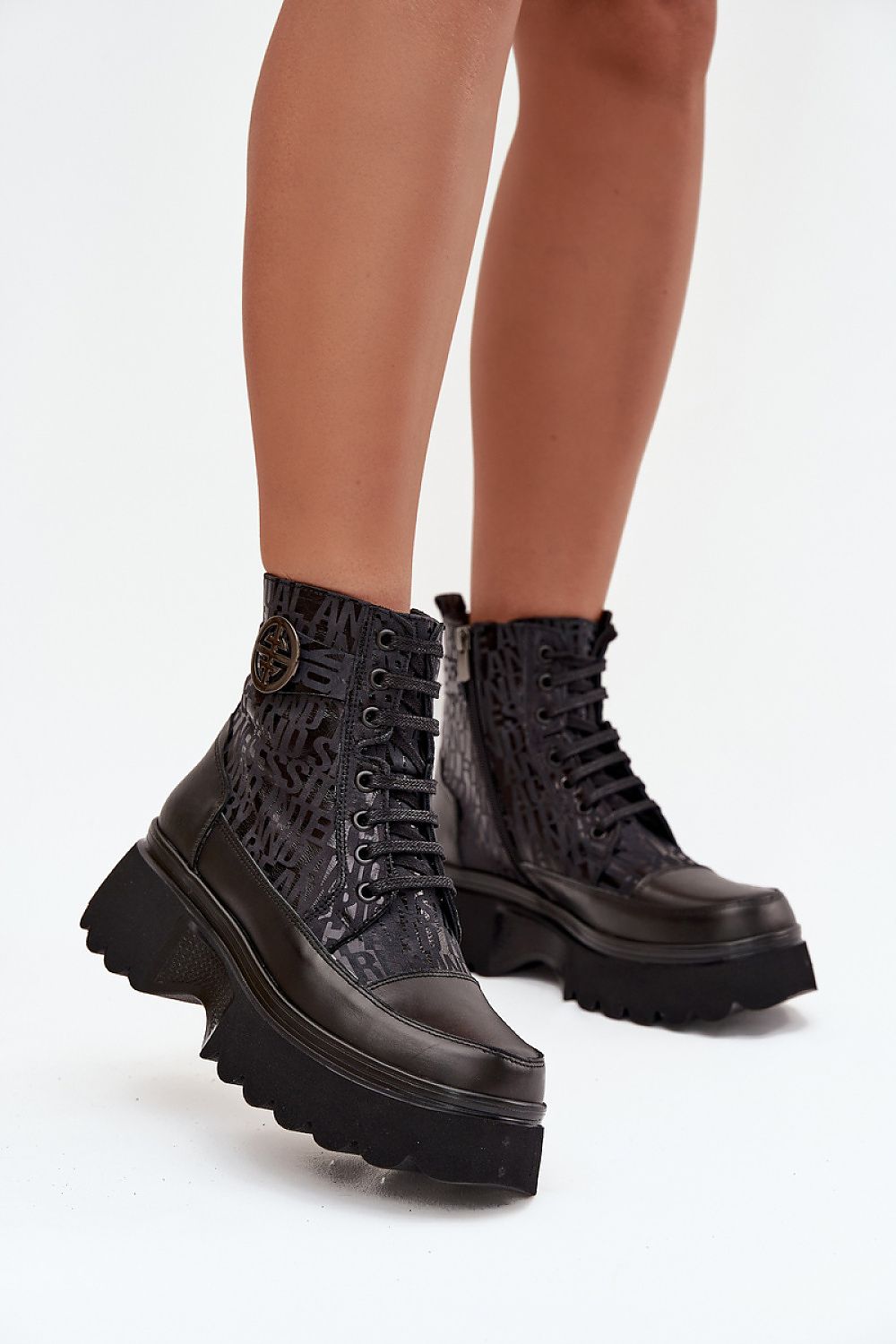 Bottines femme en cuir naturel – Artinova noir | Zachoo