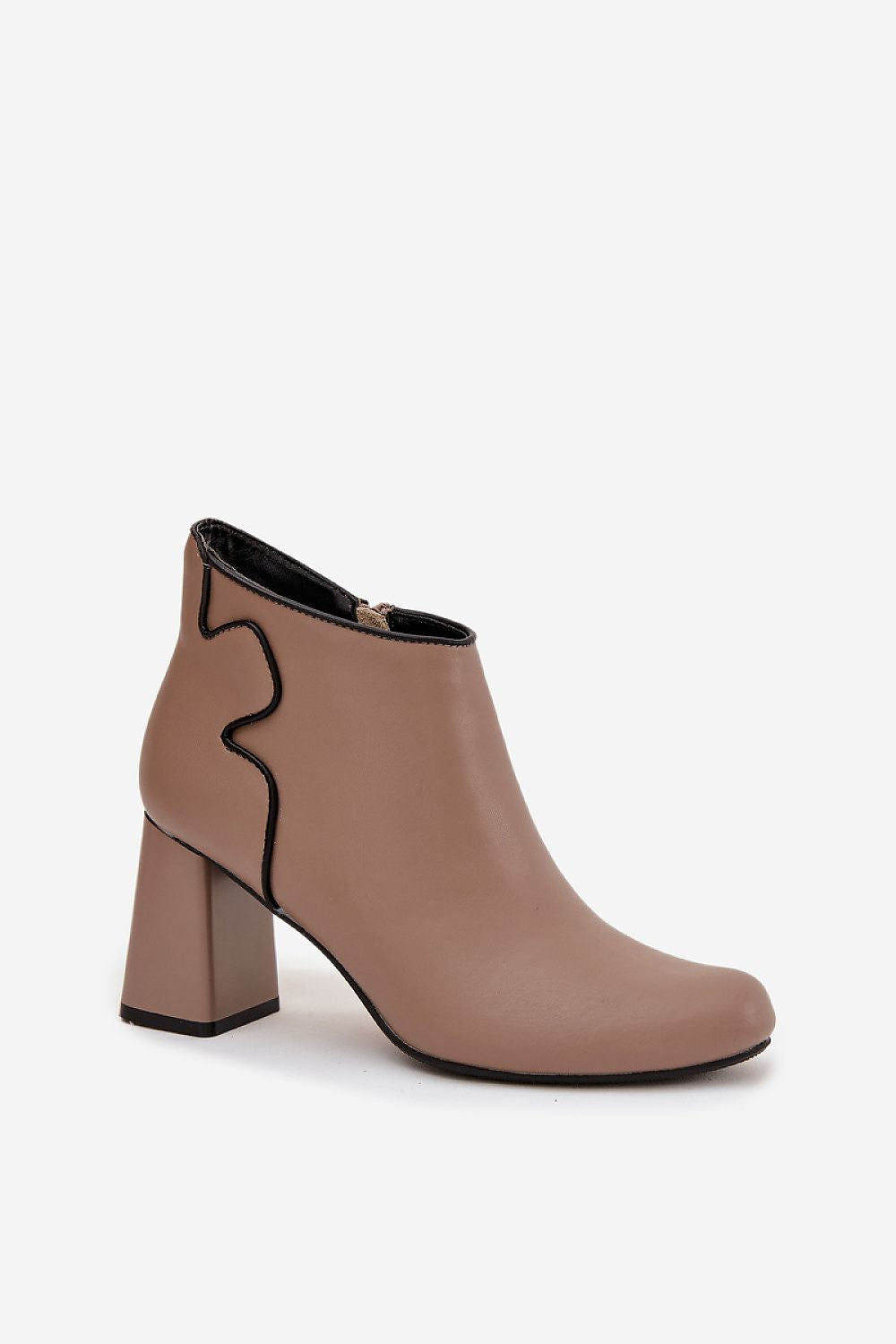 Bottines femme en cuir naturel – Jezellia | Zachoo