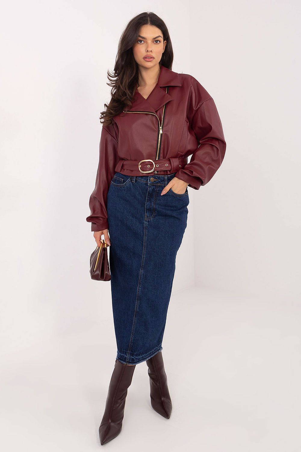 Veste femme en simili cuir – Novara | Zachoo