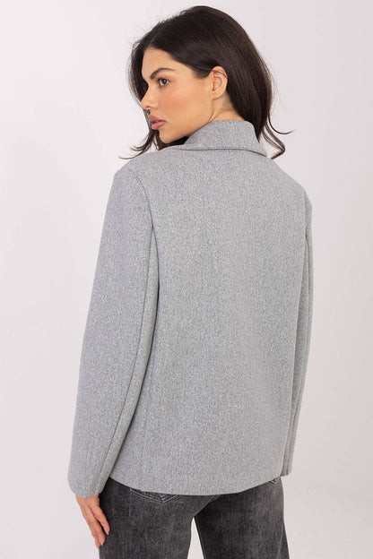 Manteau femme élégant avec revers – Elvoria | Zachoo