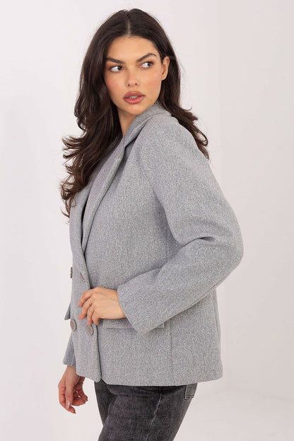 Manteau femme élégant avec revers – Elvoria | Zachoo