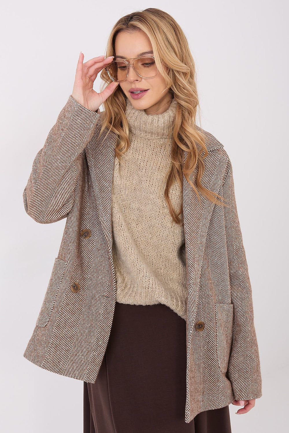 Veste femme cachemire – Haveria brun universelle | Zachoo