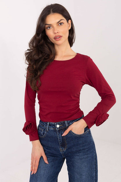 Chemisier femme coton – Florelya rouge universelle | Zachoo