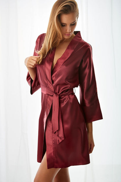 Robe de chambre Silence Détendu rouge | Zachoo