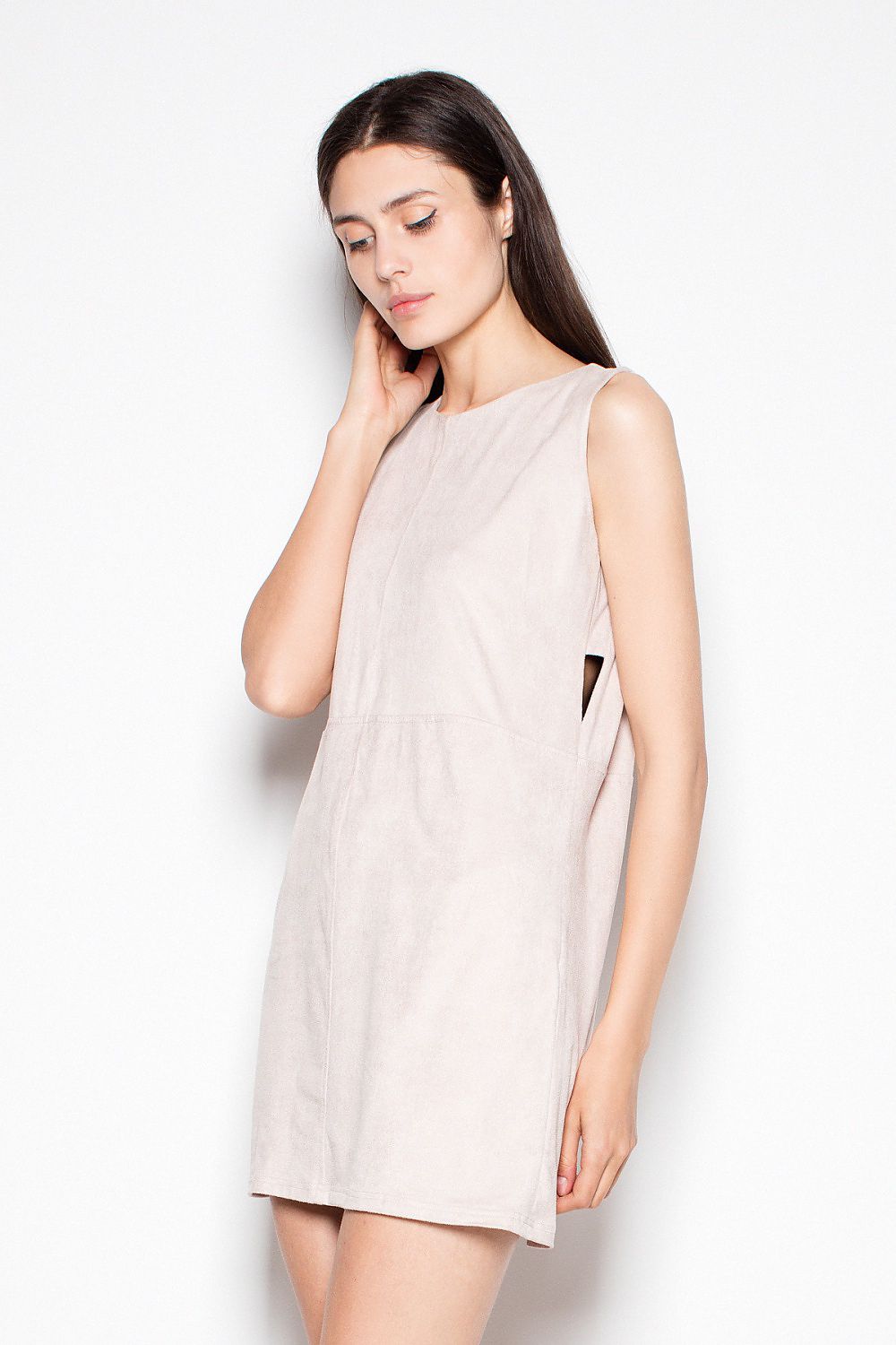 Robe de jour Velanya Breeze beige | Zachoo