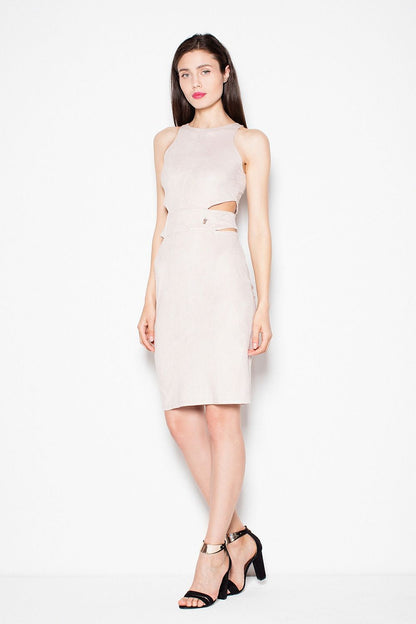 Robe de soirée Neylara Cutstyle beige | Zachoo