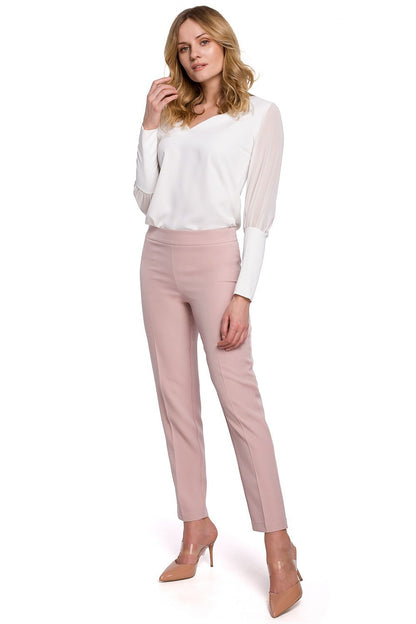 Pantalon de jour Velmyra rosé | Zachoo