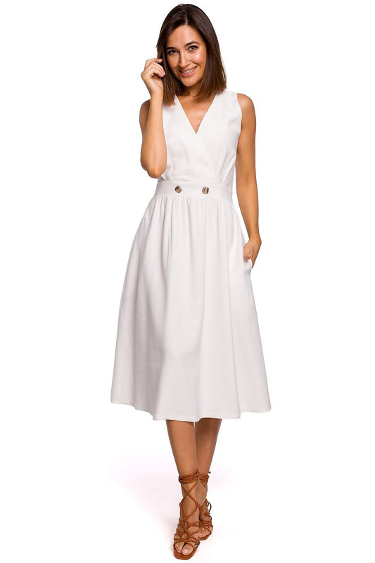 Robe de jour Écho Serein beige | Zachoo