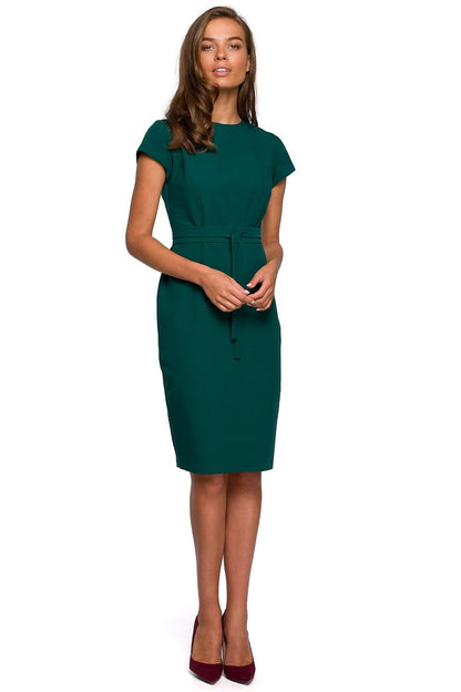 Robe de jour Point de Fuite vert | Zachoo