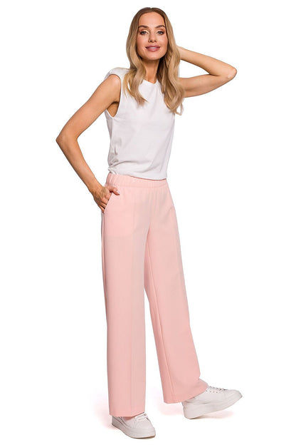 Pantalon de jour Nalmira rosé | Zachoo