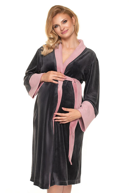 Peignoir Velunaya gris | Zachoo