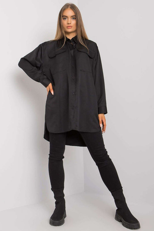 Chemise longue Melvara poches | Zachoo