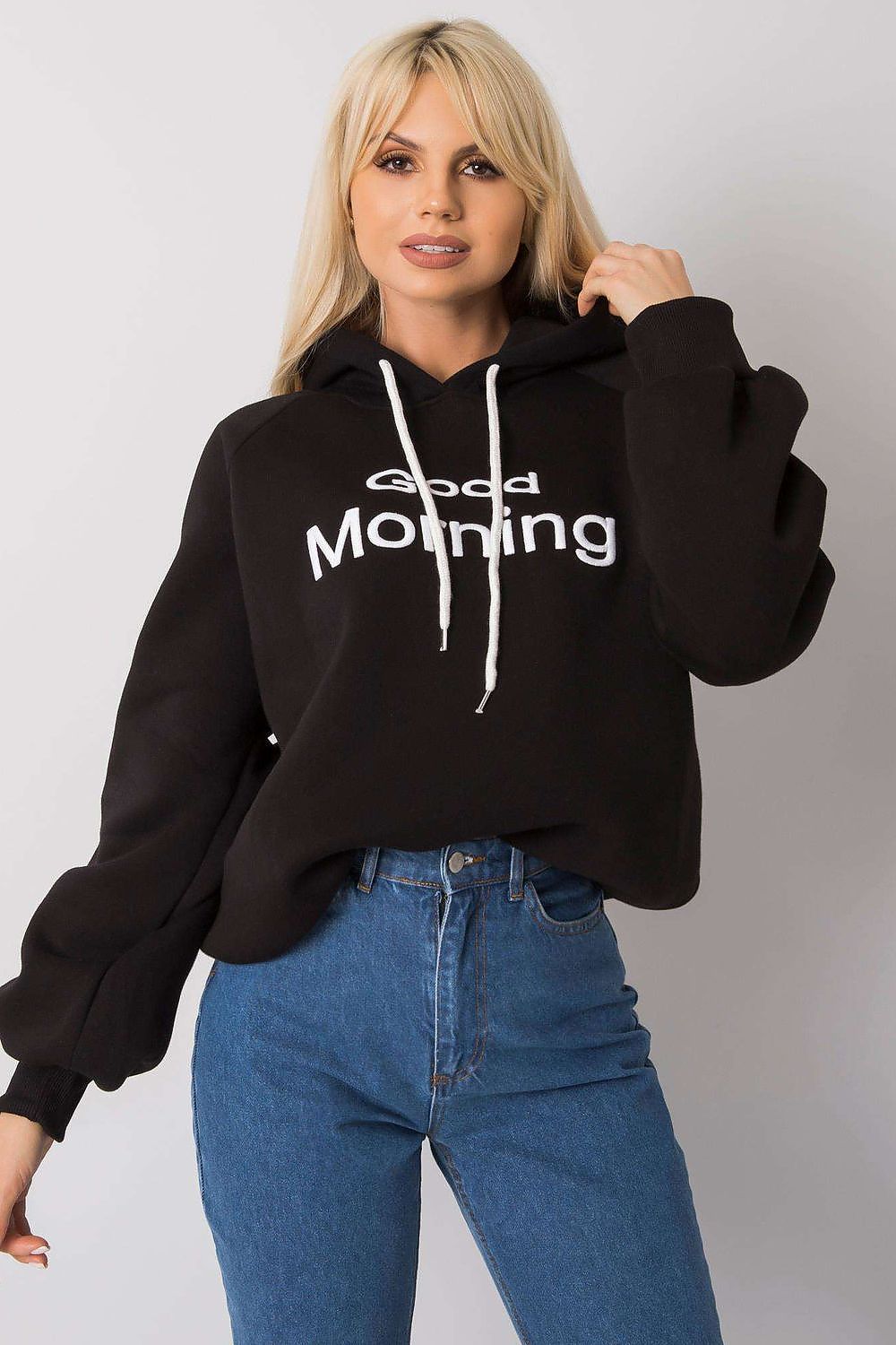 Sweatshirt Mobinova noir 2 | Zachoo
