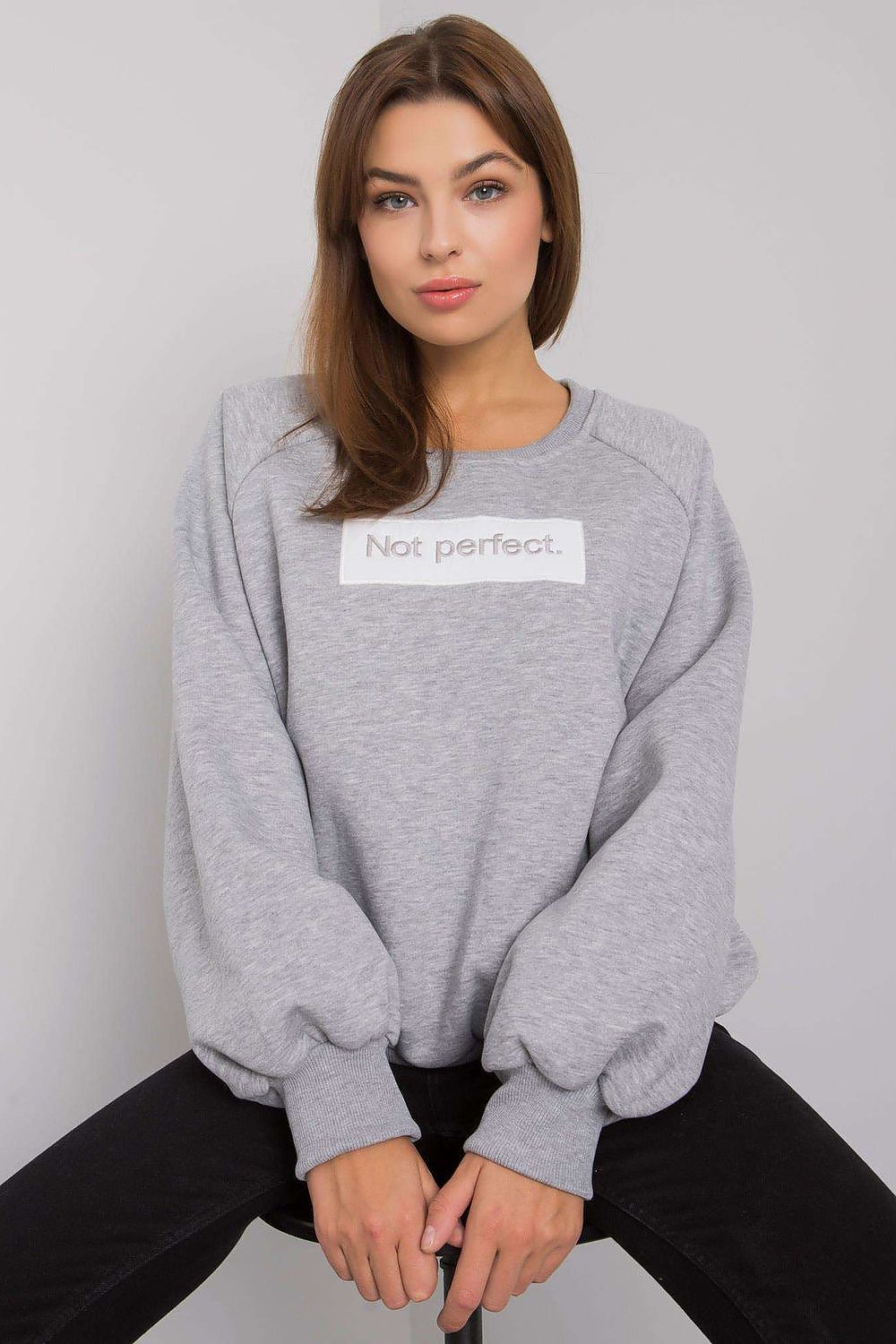 Sweatshirt femme en coton mélangé capuche – Virelyn | Zachoo