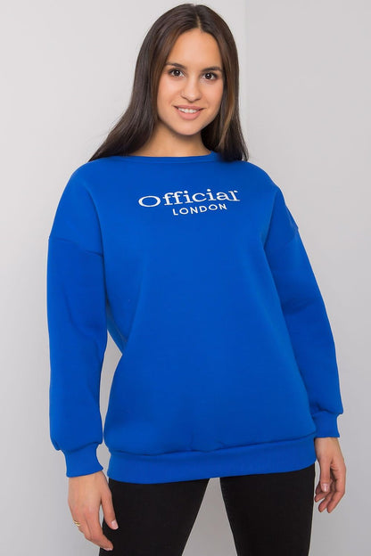 Sweatshirt femme Laruen doux bleu 2 | Zachoo