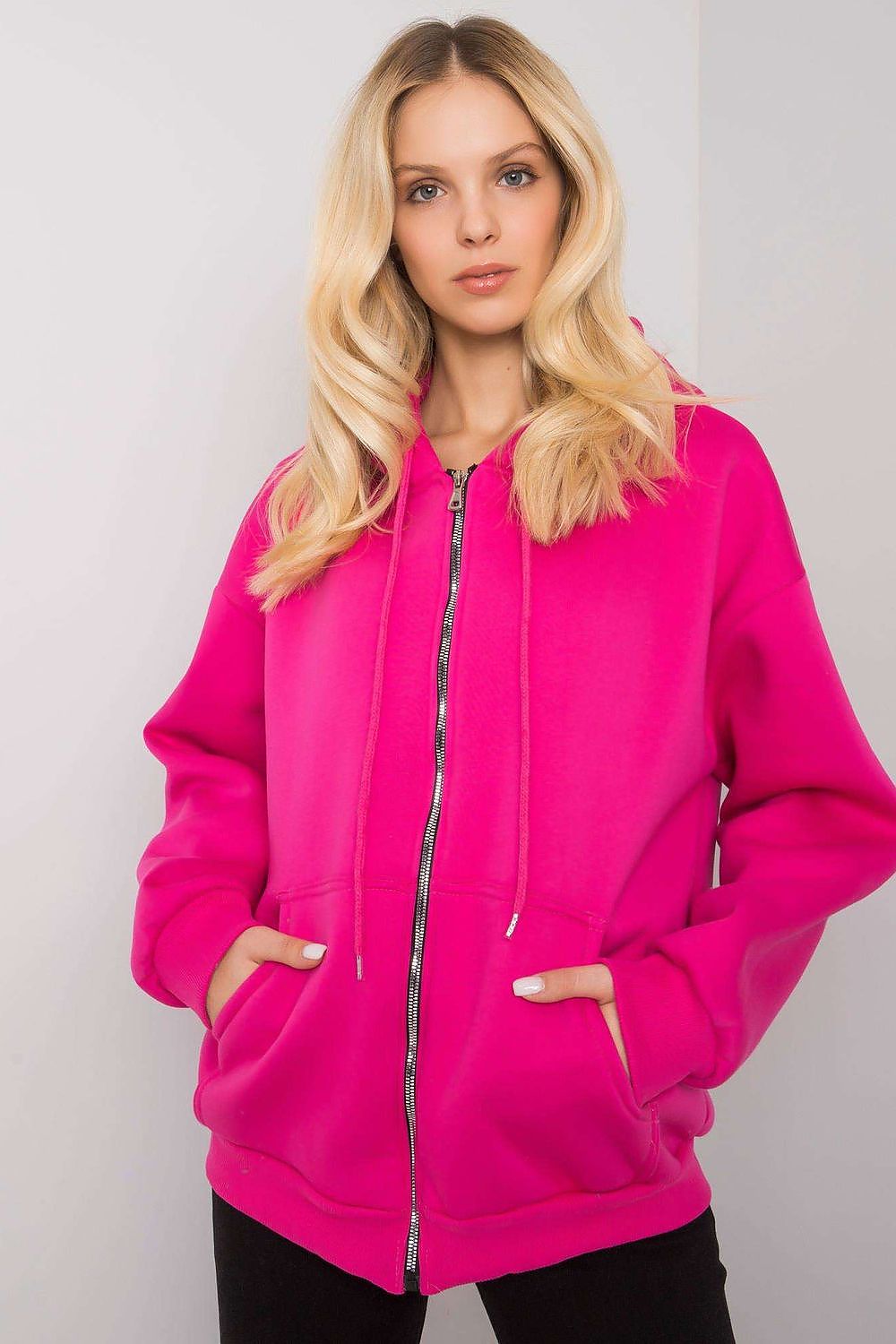 Sweatshirt femme en coton – Caparina rosé | Zachoo