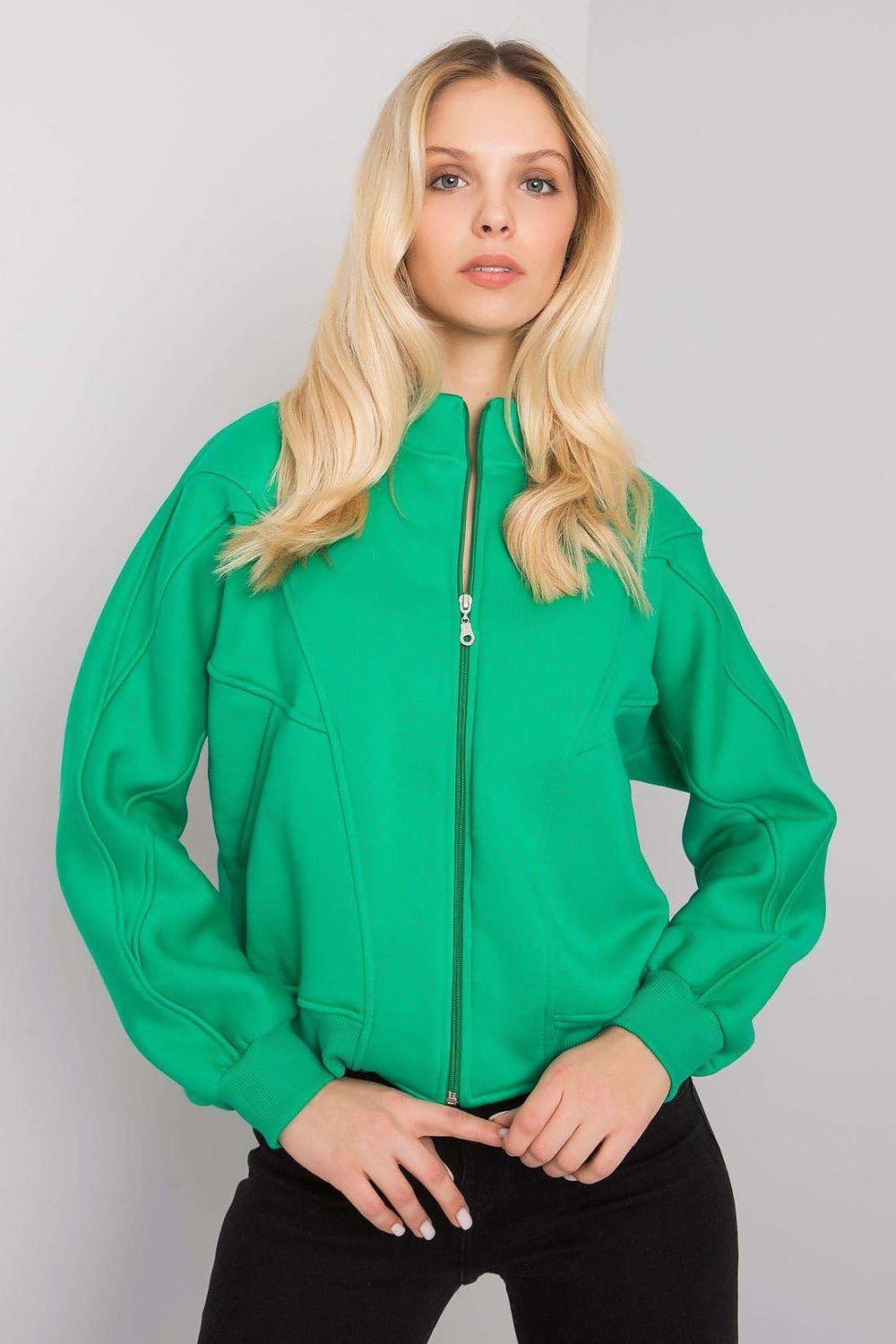 Sweatshirt Zippair vert | Zachoo