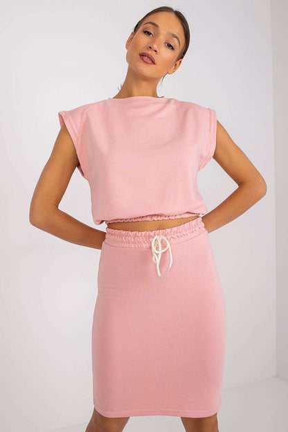 Ensemble femme en coton – Vestyra Soléa rosé universelle | Zachoo