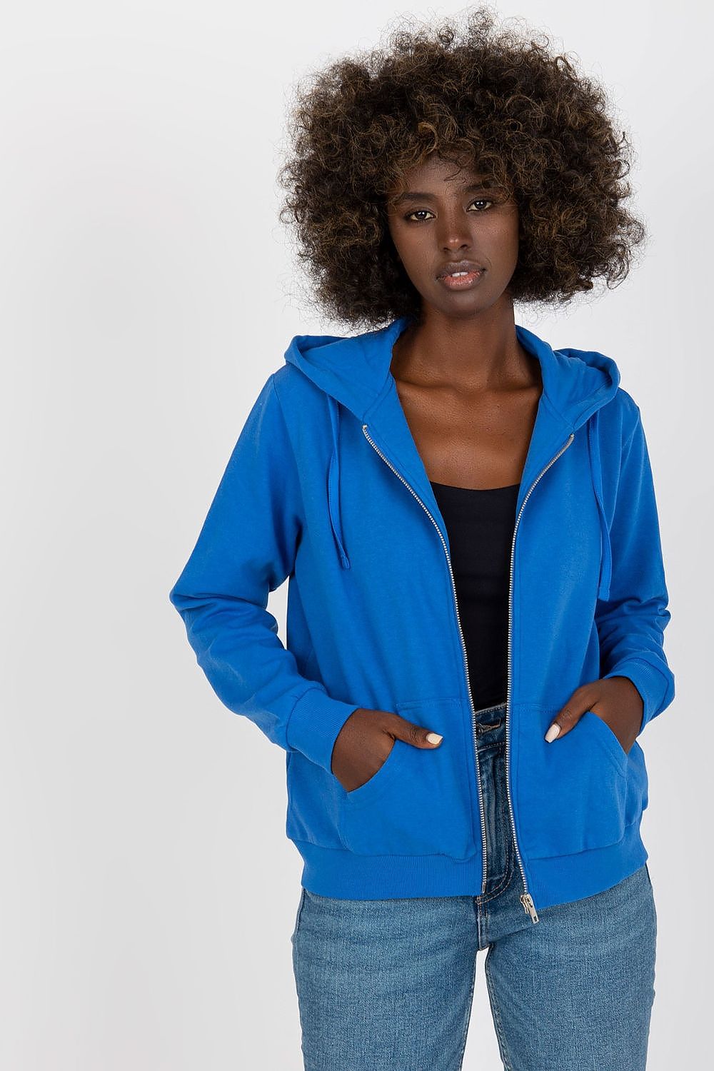 Sweatshirt Confort Urbain bleu | Zachoo