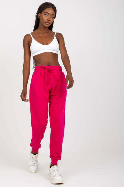 Pantalon de survêtement en coton - FlexFit rosé | Zachoo