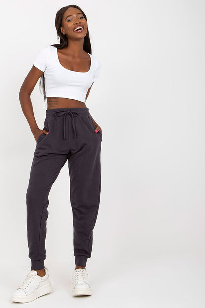 Pantalon de survêtement en coton - FlexFit gris 2 | Zachoo