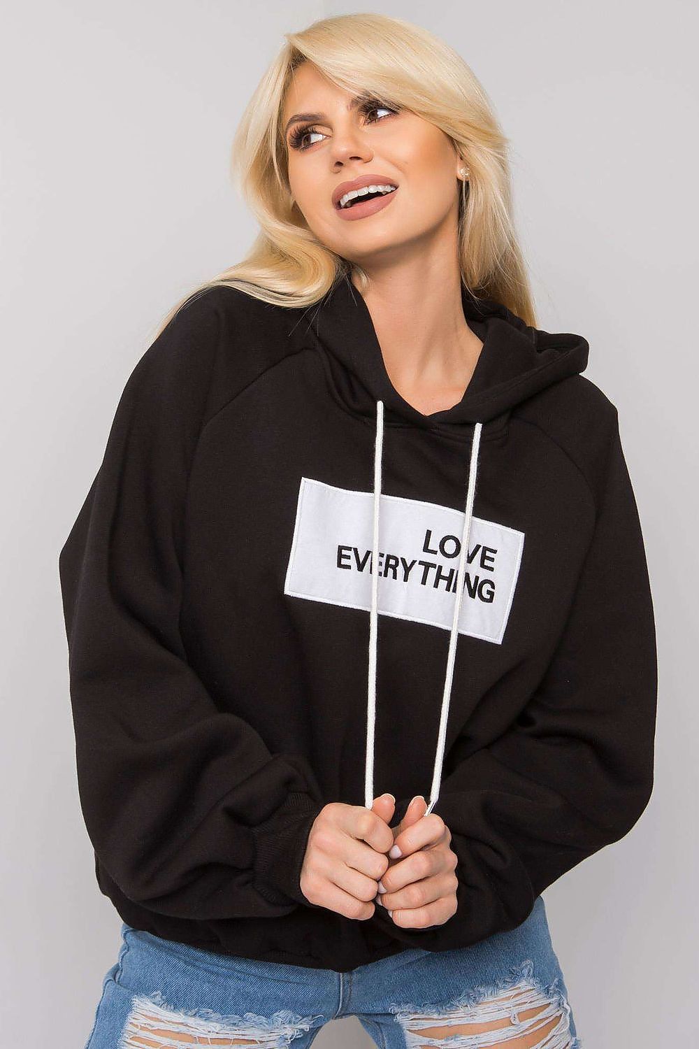 Sweatshirt Douceur Urbaine noir | Zachoo