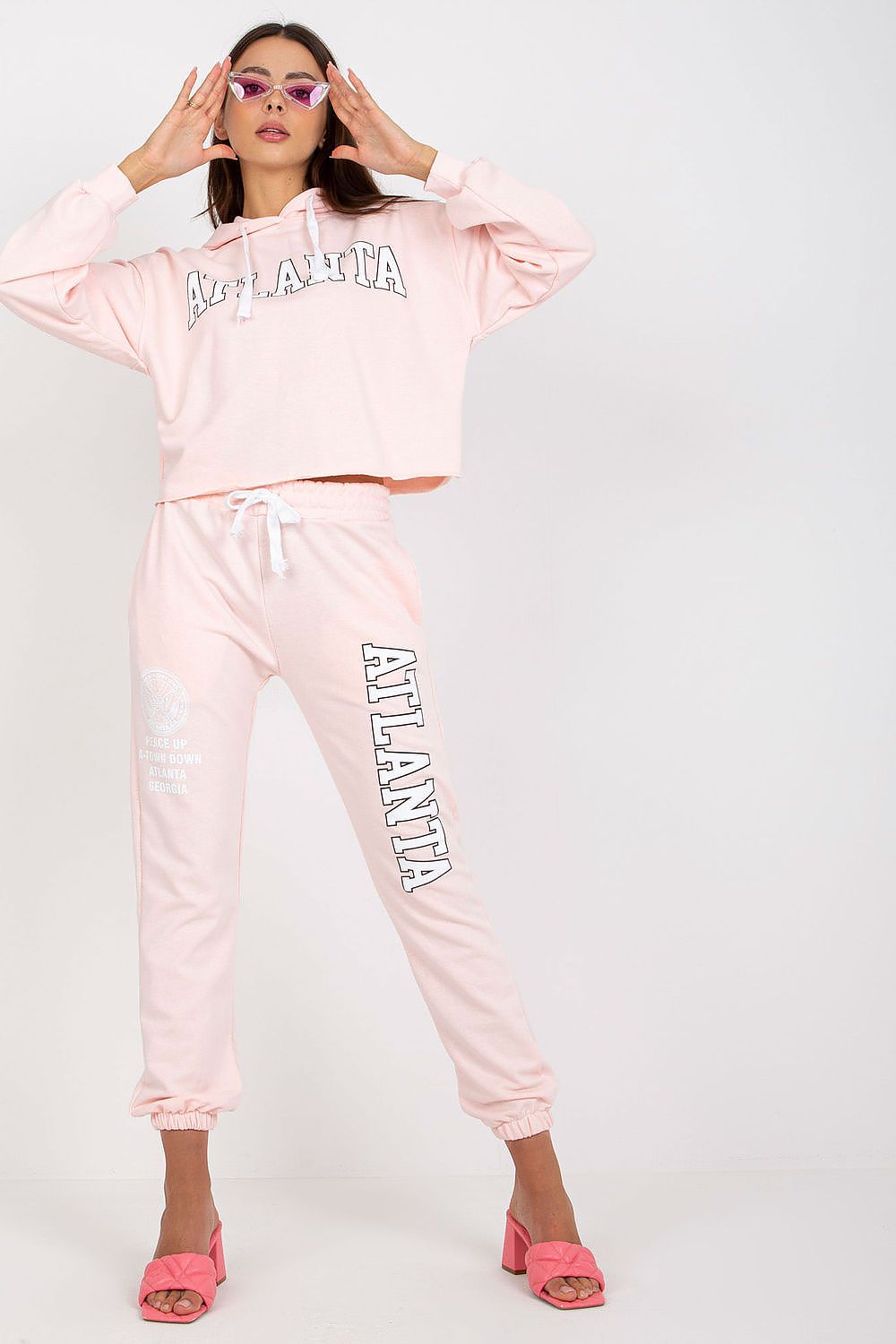 Ensemble Hoodalta Street rosé 2 universelle | Zachoo