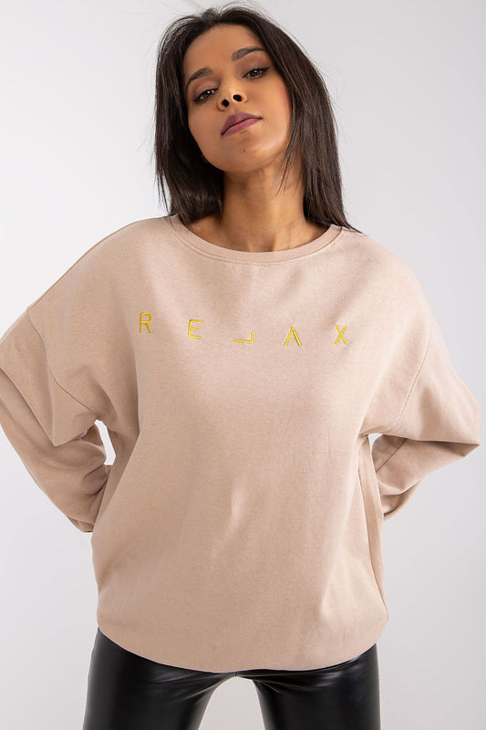 Sweatshirt Brodera Softline beige universelle | Zachoo