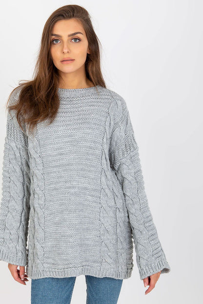 Chandail Lueur Tissée gris universelle | Zachoo
