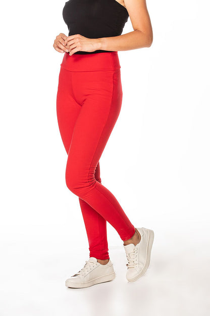 Pantalon de survêtement en coton - Confort Essentiel Rouge | Zachoo