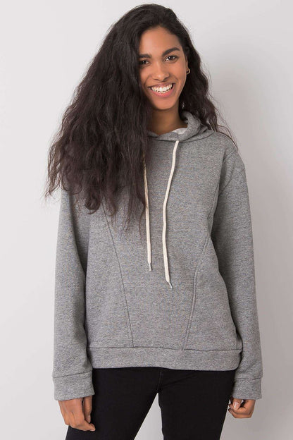 Sweatshirt Curzava Flex gris | Zachoo