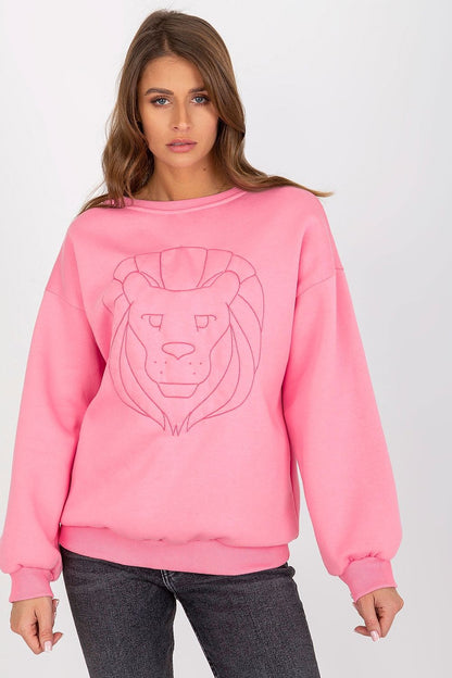 Sweatshirt Nuvarya Glow rosé universelle | Zachoo