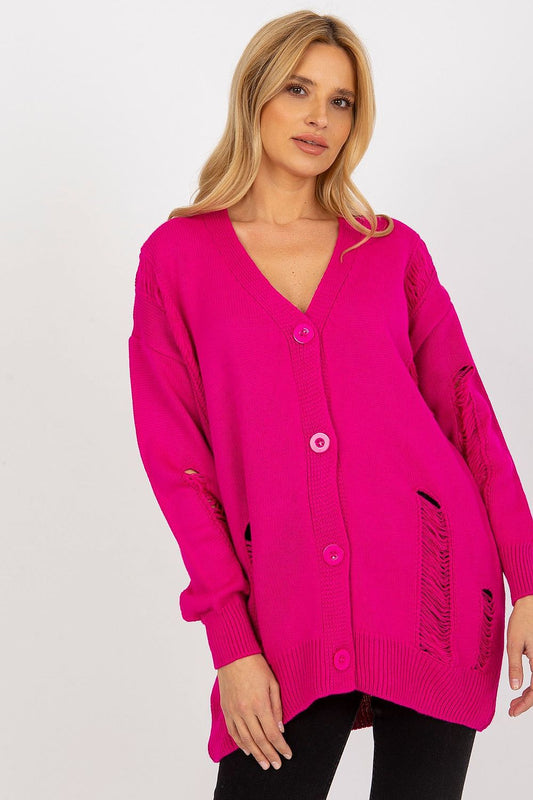 Cardigan Trame Douce rosé universelle | Zachoo