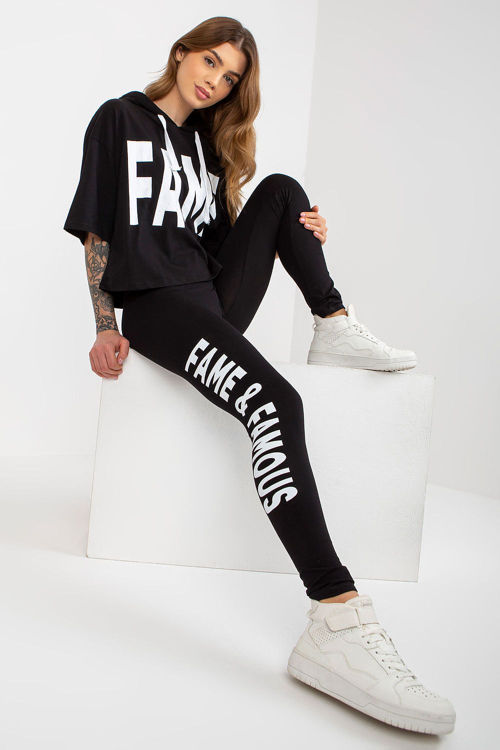 Ensemble Volyssa Stretch noir universelle | Zachoo
